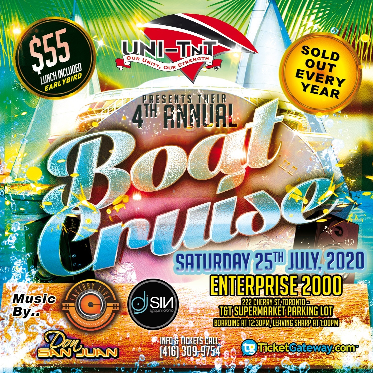Uni-tnt 4th Annual Boat Cruise
