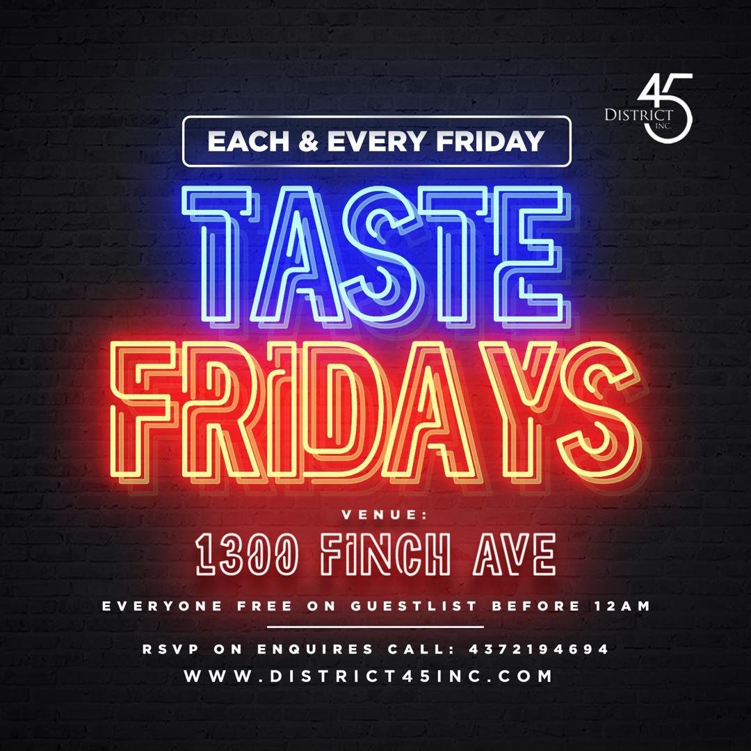 Taste Fridays