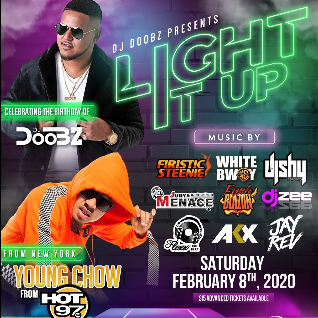 LIGHT IT UP Feat YOUNG CHOW from HOT 97
