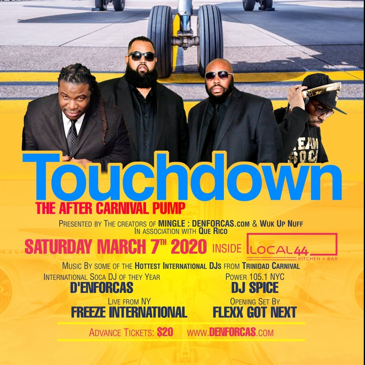 Touch Down - The After Carnival Pump