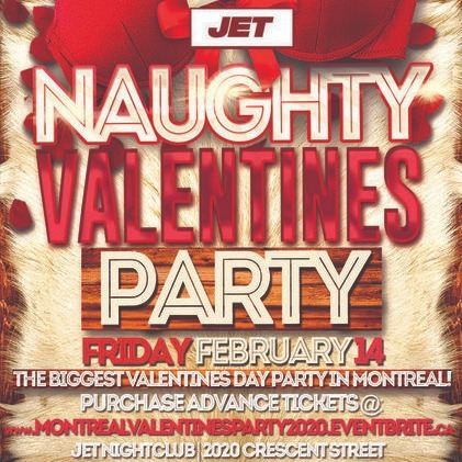 MONTREAL VALENTINES PARTY 2020 @ JET NIGHTCLUB | OFFICIAL MEGA PARTY!