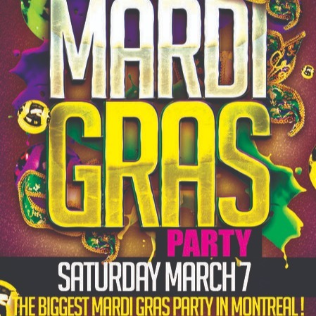 MONTREAL MARDI GRAS PARTY 2020 @ JET NIGHTCLUB | OFFICIAL MEGA PARTY!