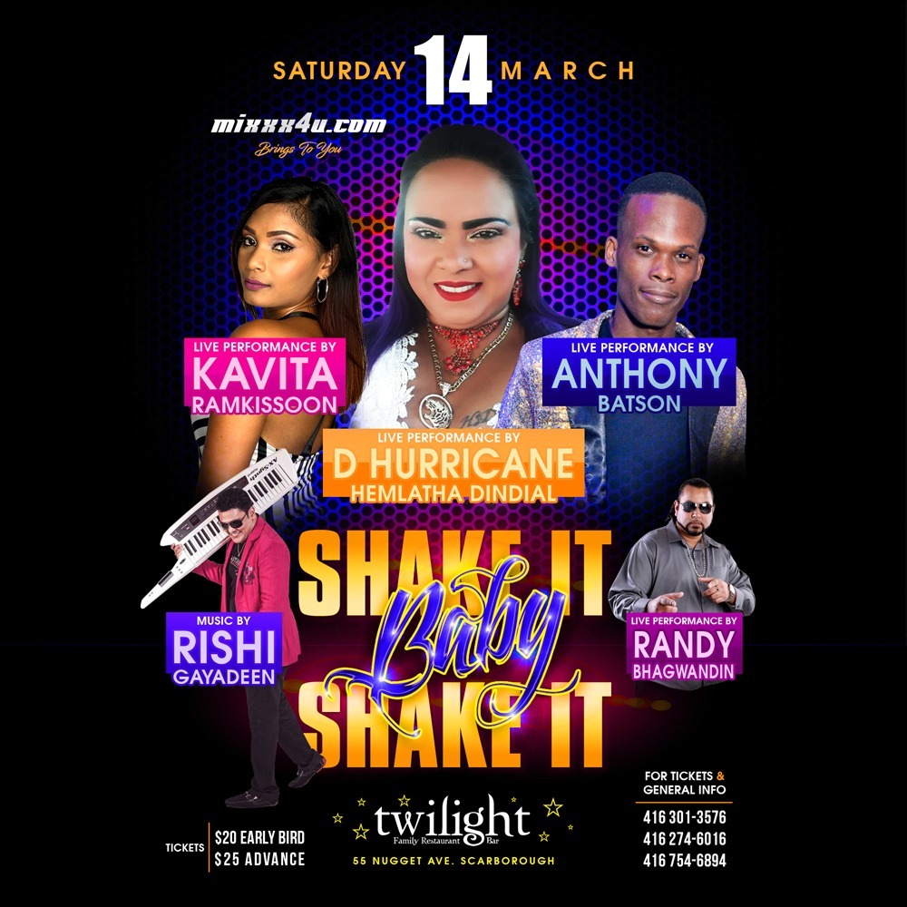 Shake It Baby Shake It - March 14th @ Twilight