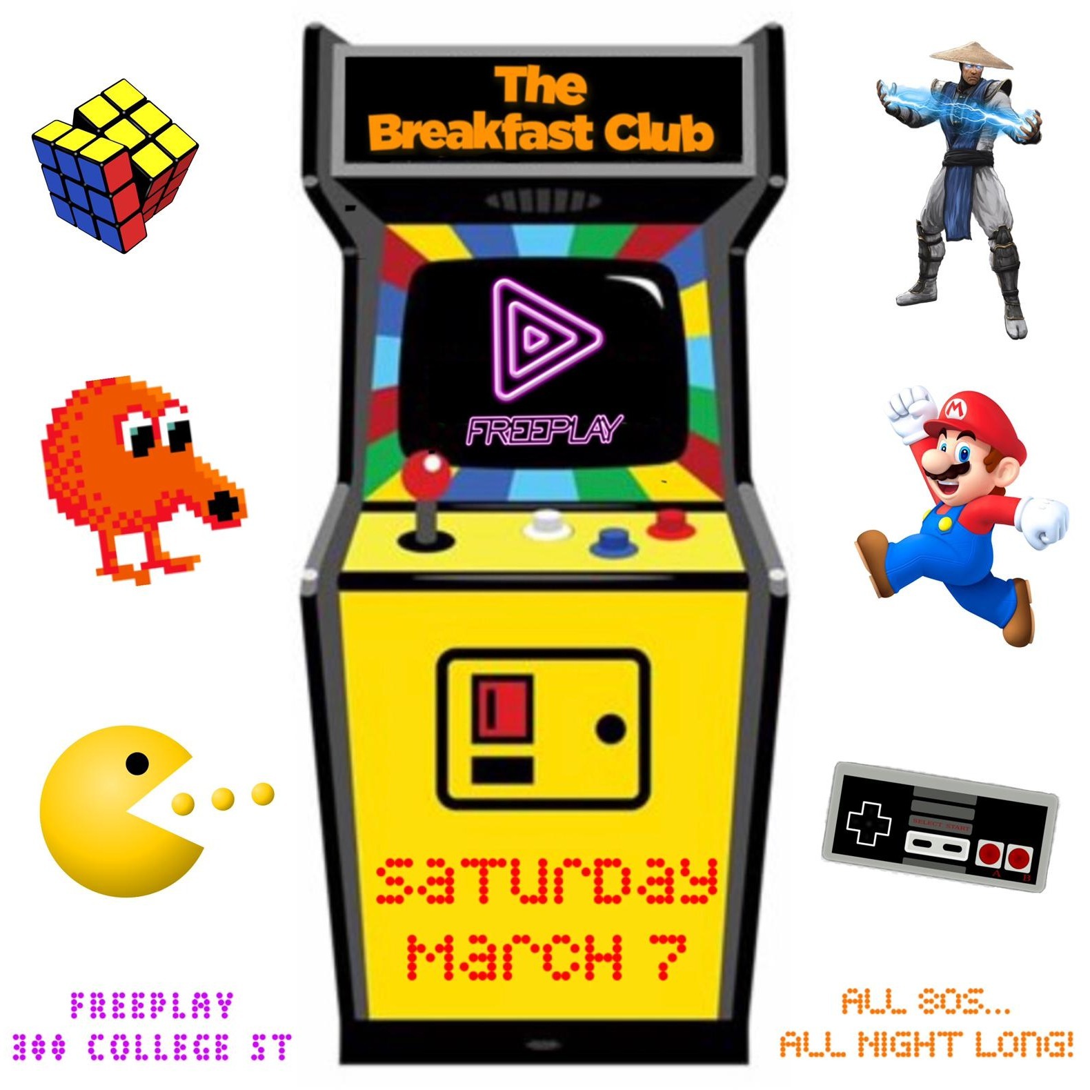 THE BREAKFAST CLUB x FREEPLAY POP UP