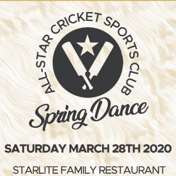 All-Star Cricket Sports Club Spring Dance