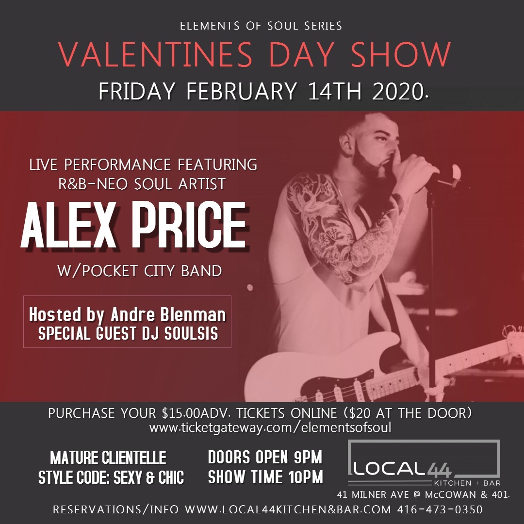 Alex Price with Pocket City Band - Elements of Soul