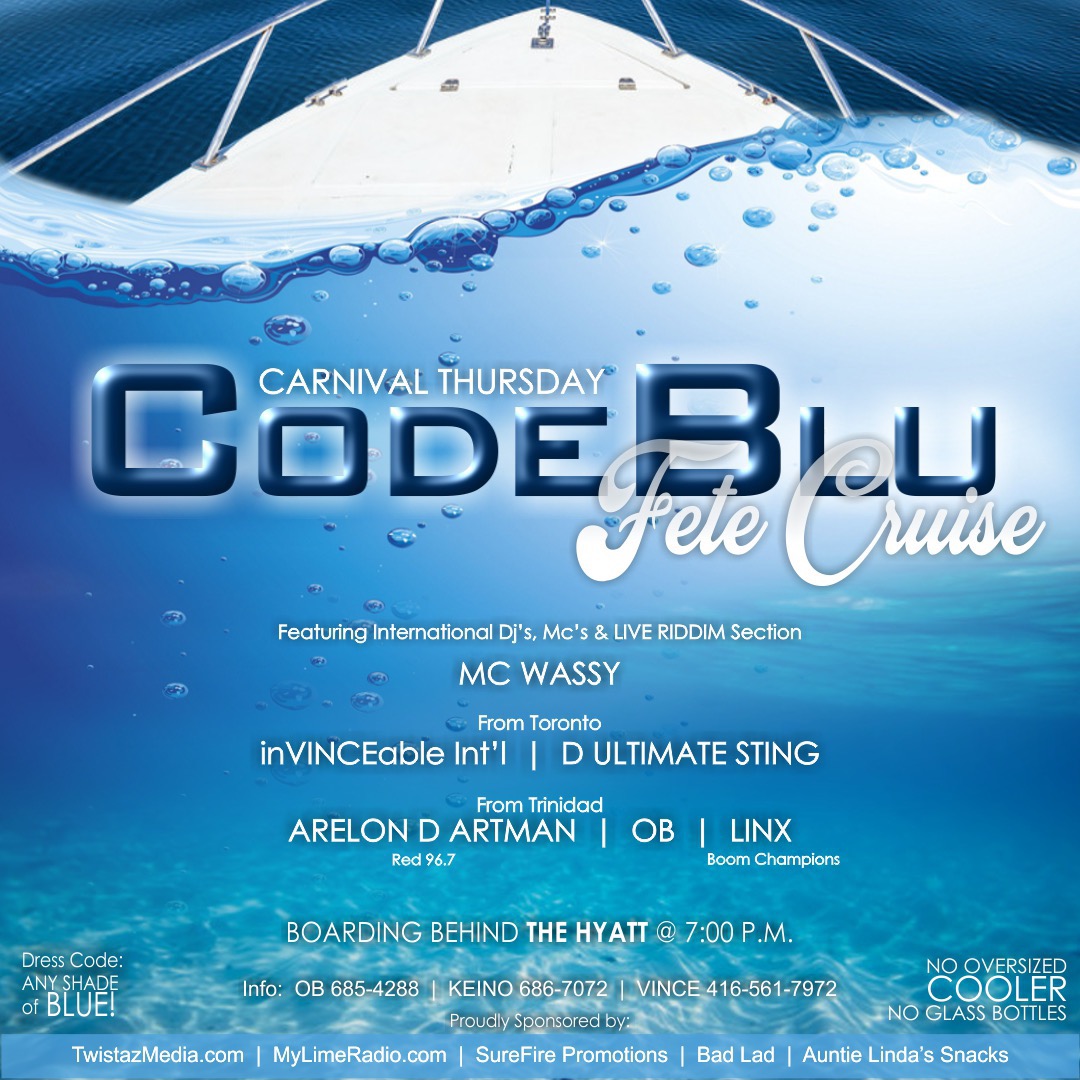 Code Blu Fete Cruise 