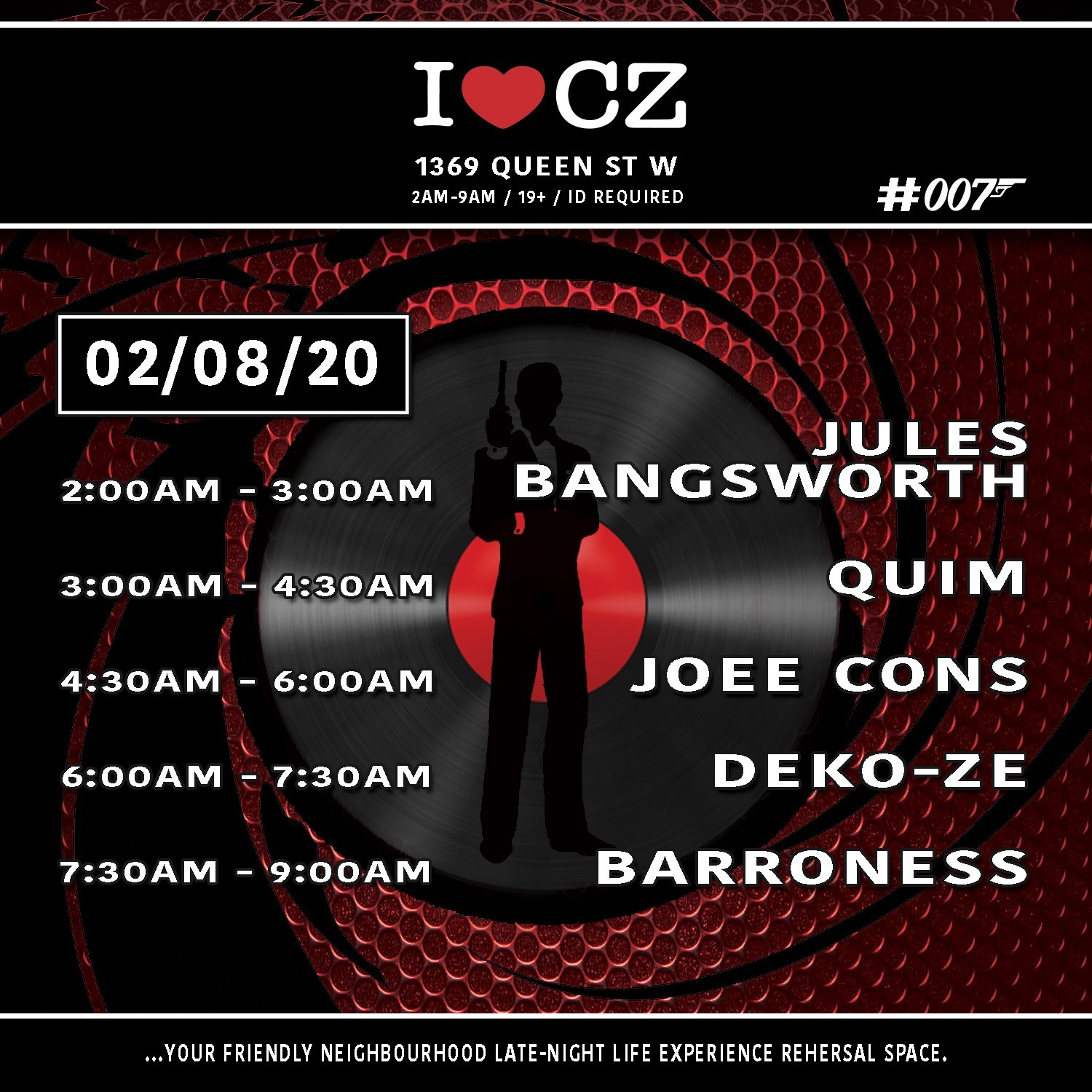I Love Cz (comfort Zonee) 8th Feb 