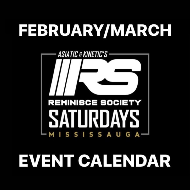 REMINISCE SOCIETY SATURDAYS FEB/MAR EVENT CALENDAR