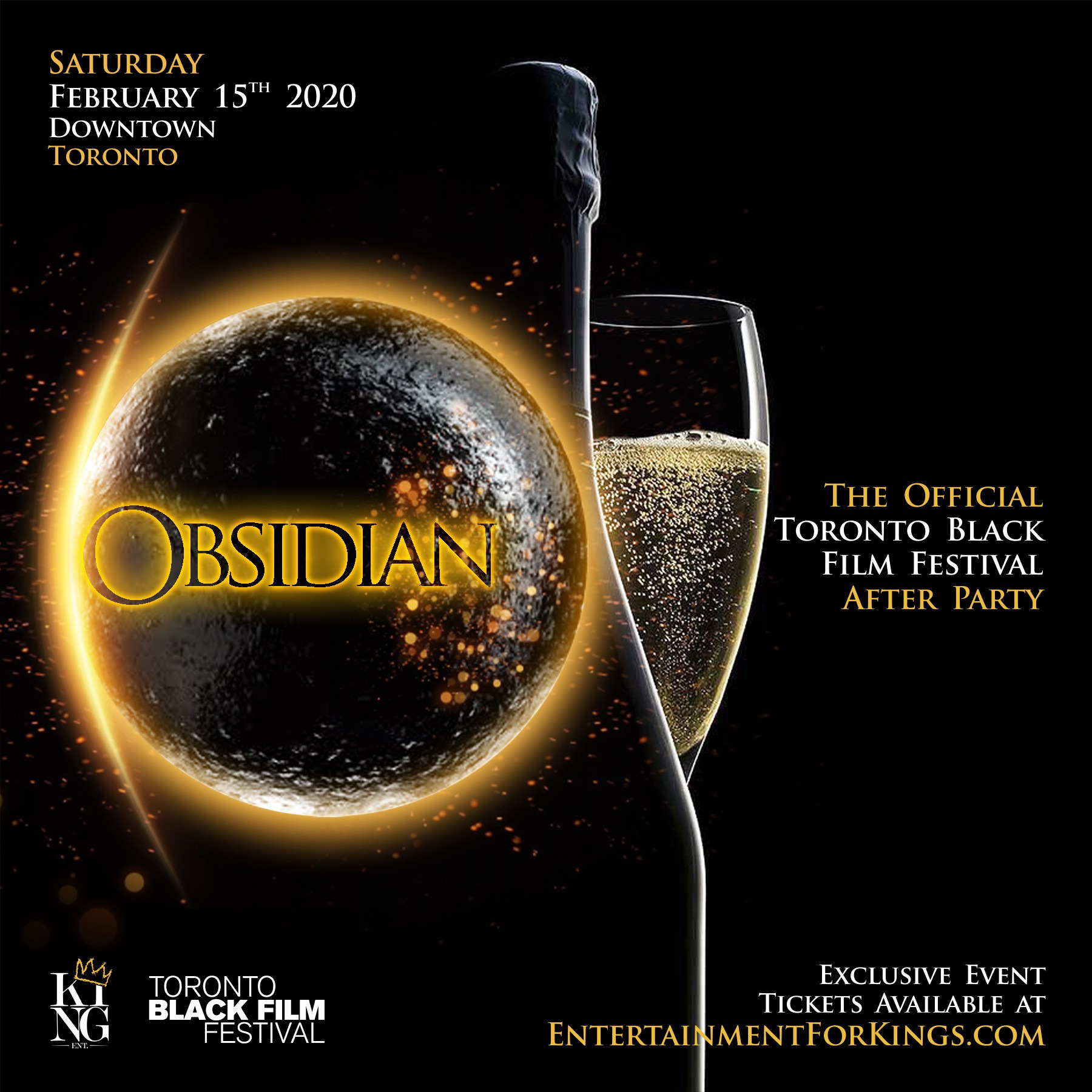 Obsidian : The Official Toronto Black Film Festival Afterparty