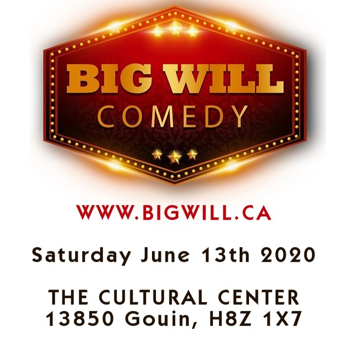 Big Will Comedy - Cultural Center 