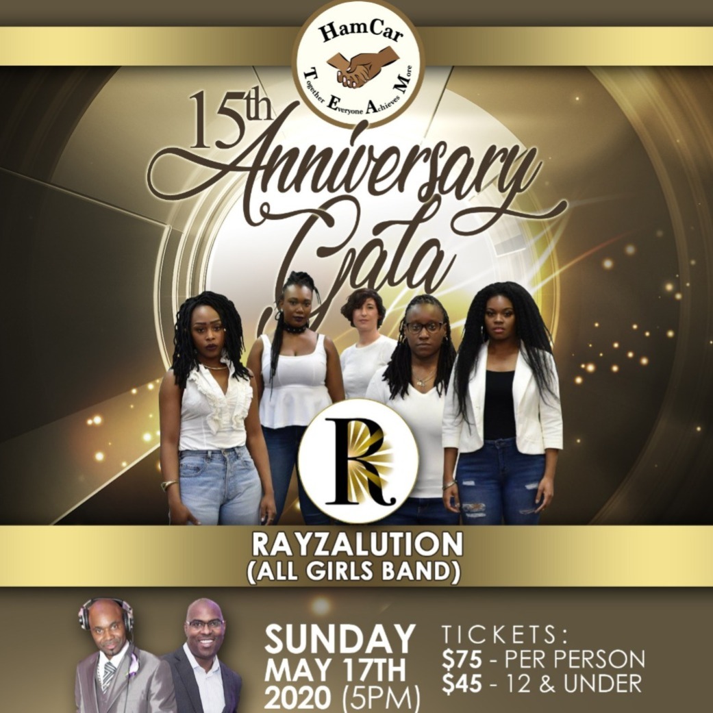 15th Anniversary Gala with Rayzalution (All Girls Band)