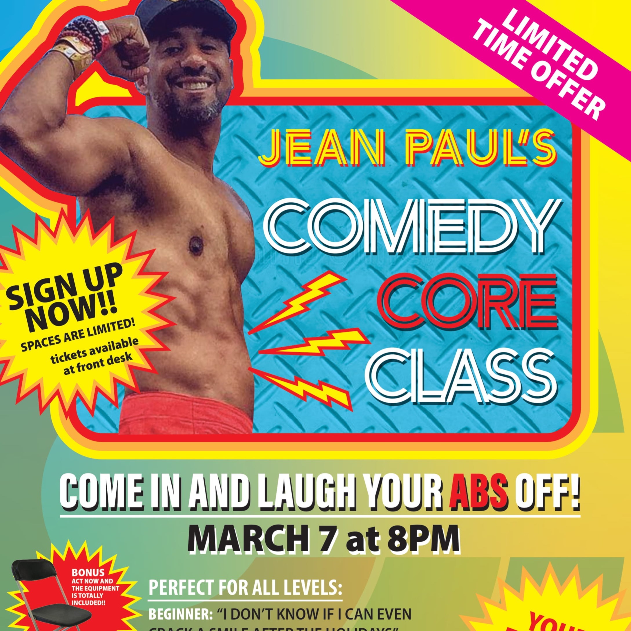 Jean Paul's Comedy Core Class