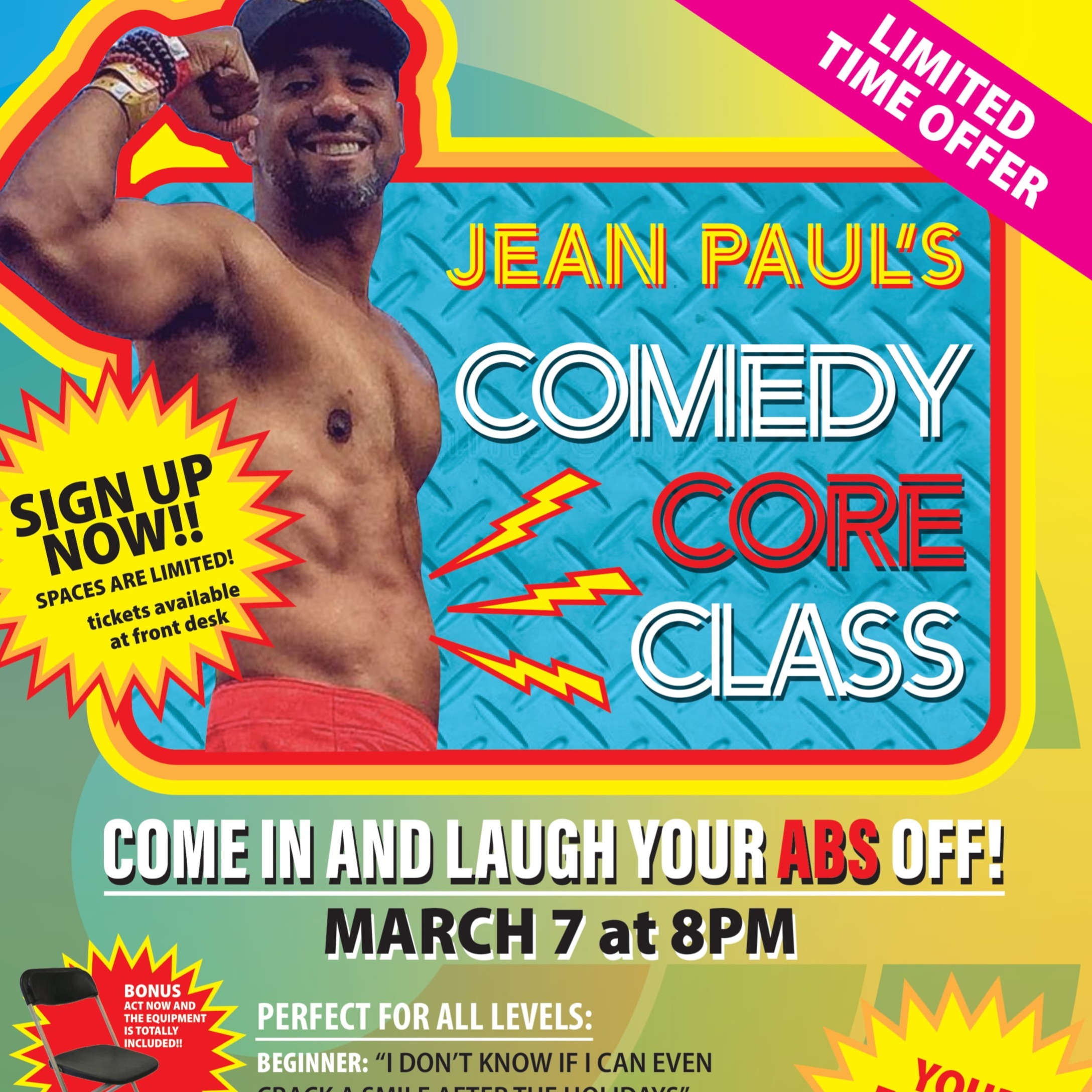 Jean Paul's Comedy Core Class 