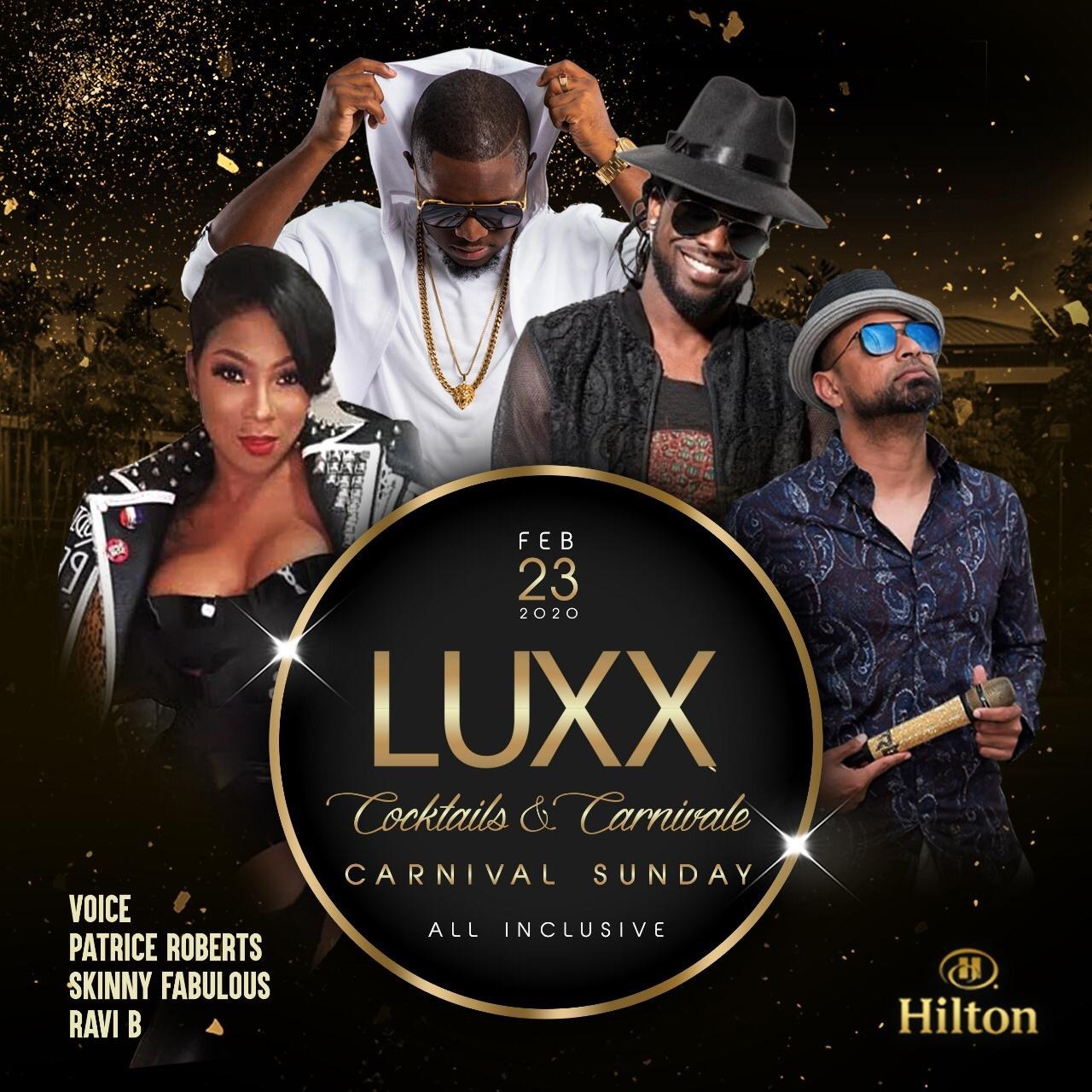 LUXX 2020 - The Ultimate Carnival Sunday All Inclusive Event