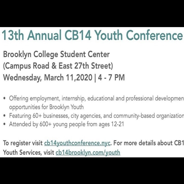 13th Annual CB14 Youth Conference