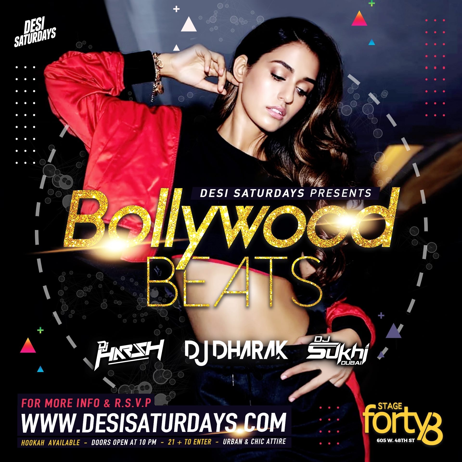 Bollywood Beats @ Stage48 Nyc - A Weekly Saturday Night Desiparty 