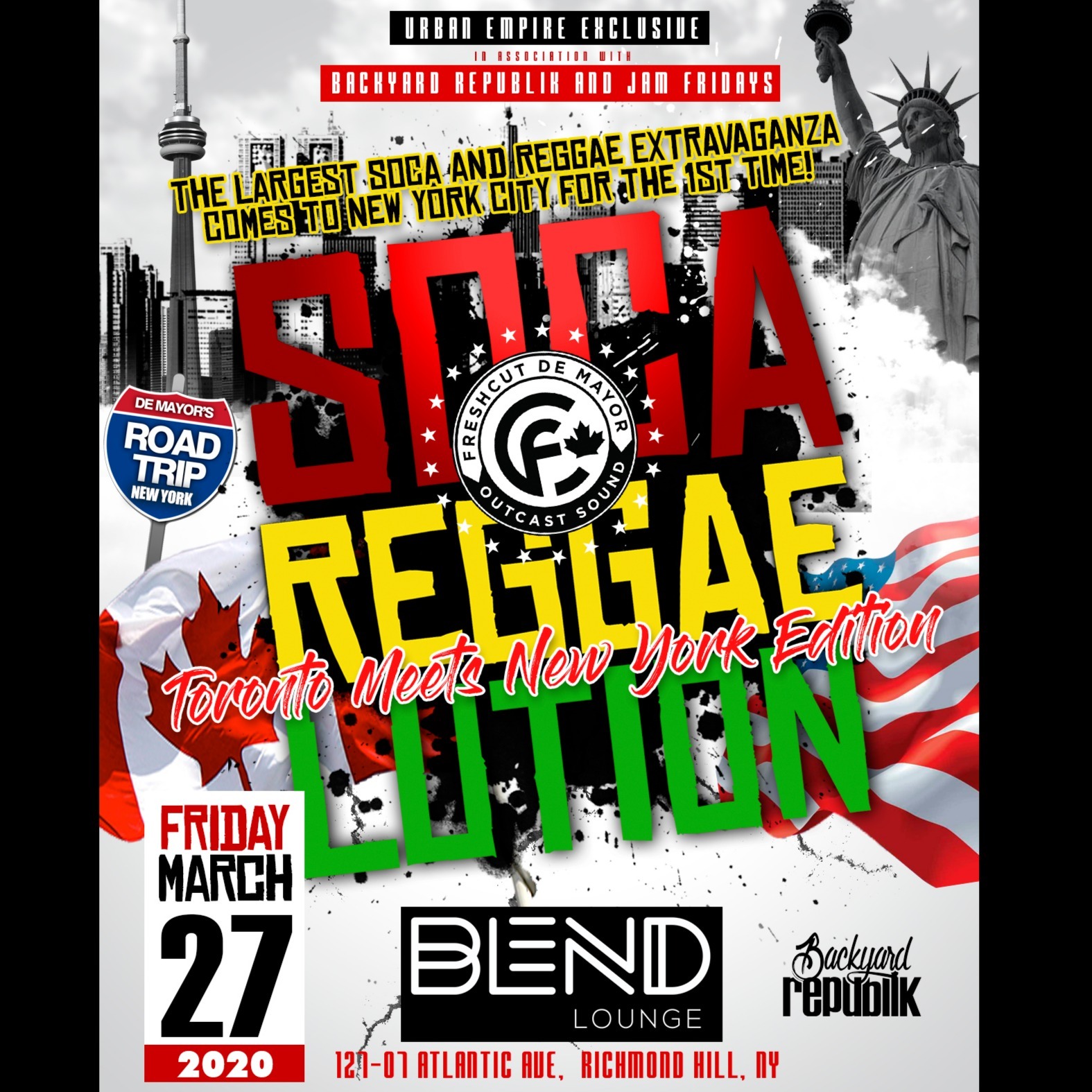 SOCA REGGAELUTION NYC