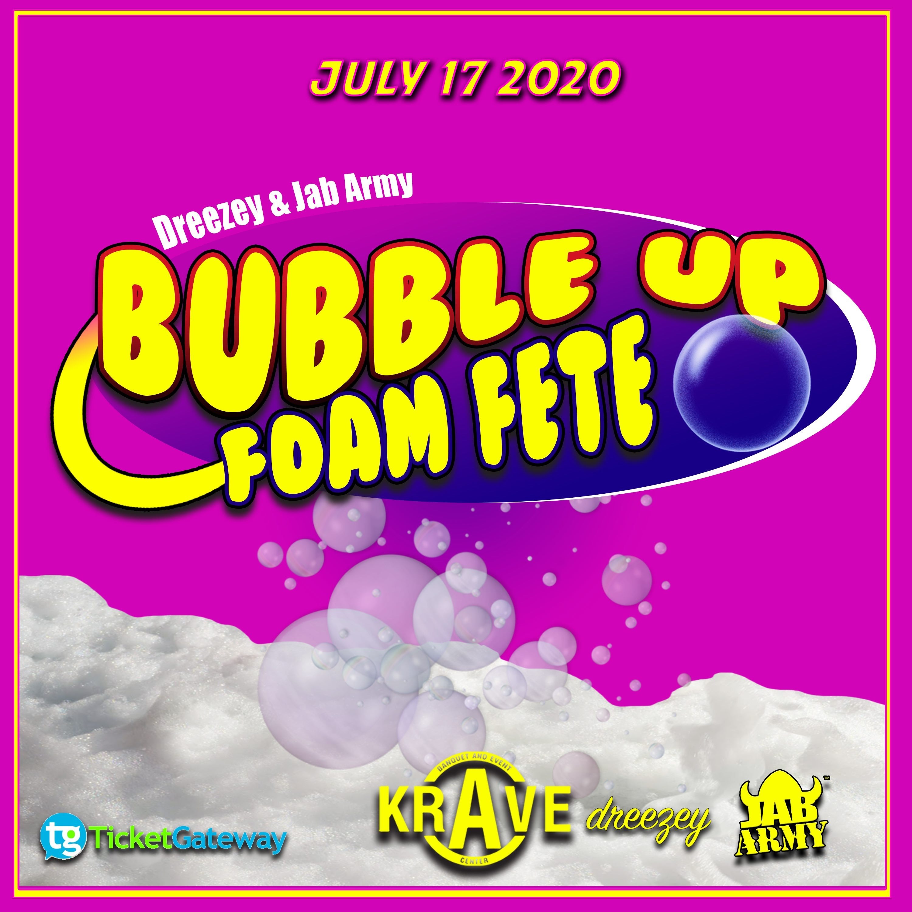 Bubble up Foam Fete @ Krave