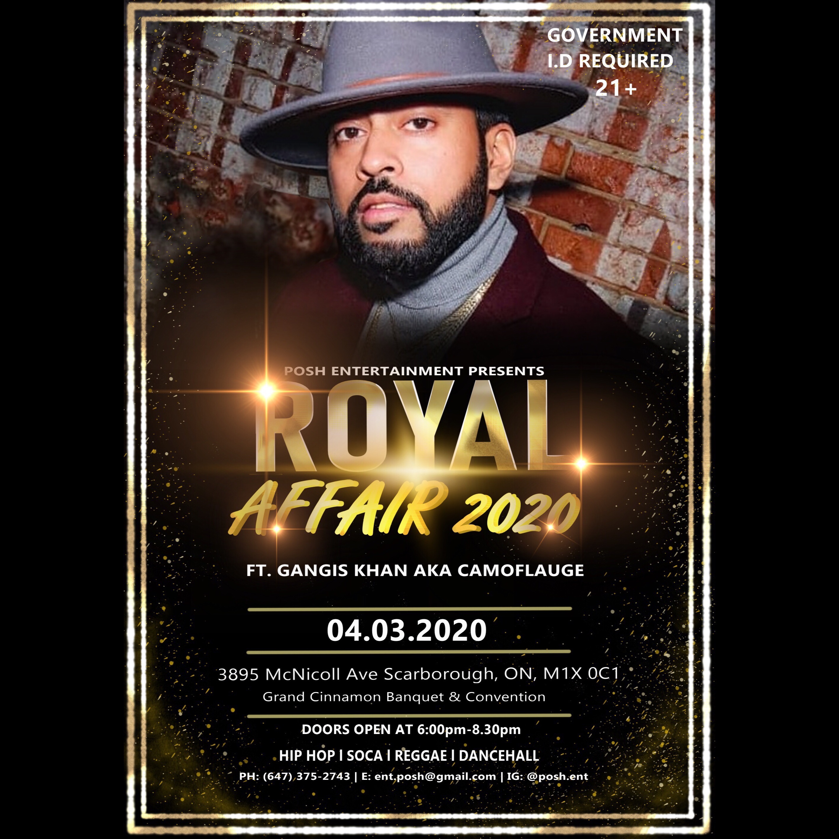 ROYAL AFFAIR 2020 FT GANGIS KHAN AKA CAMO