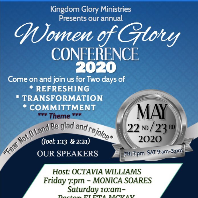 WOMEN OF GLORY CONFERENCE 2020 -  Kingdom Glory Ministry