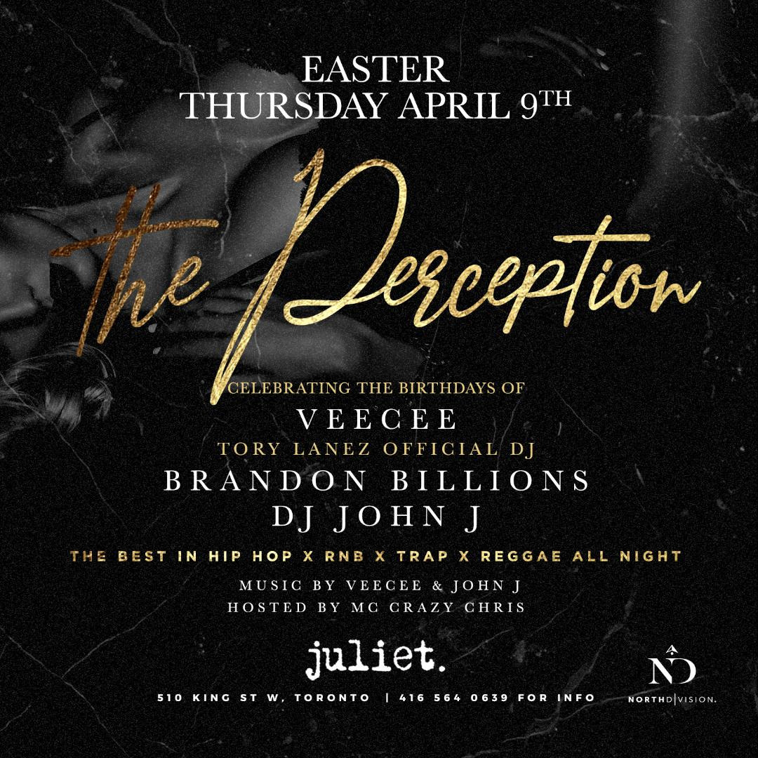 PERCEPTION EASTER THURSDAY @JULEIT