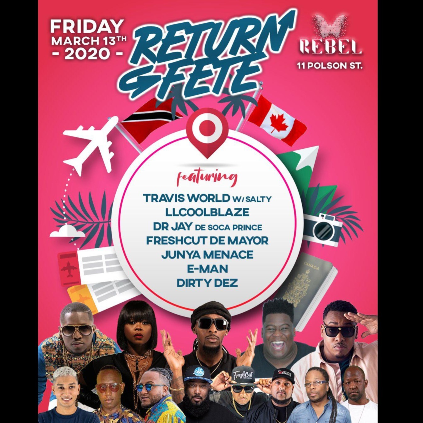 Return Fete 2020 @ Rebel