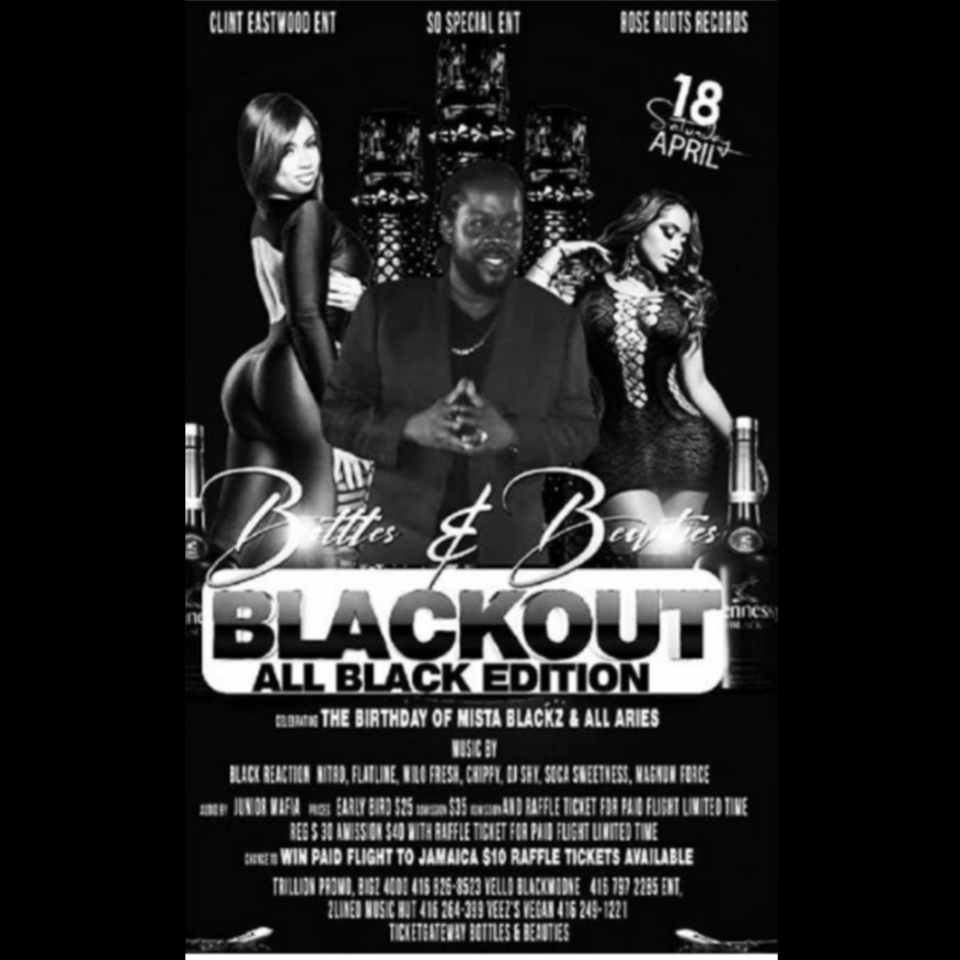 Bottles & Beauties BLACKOUT All Black Edition