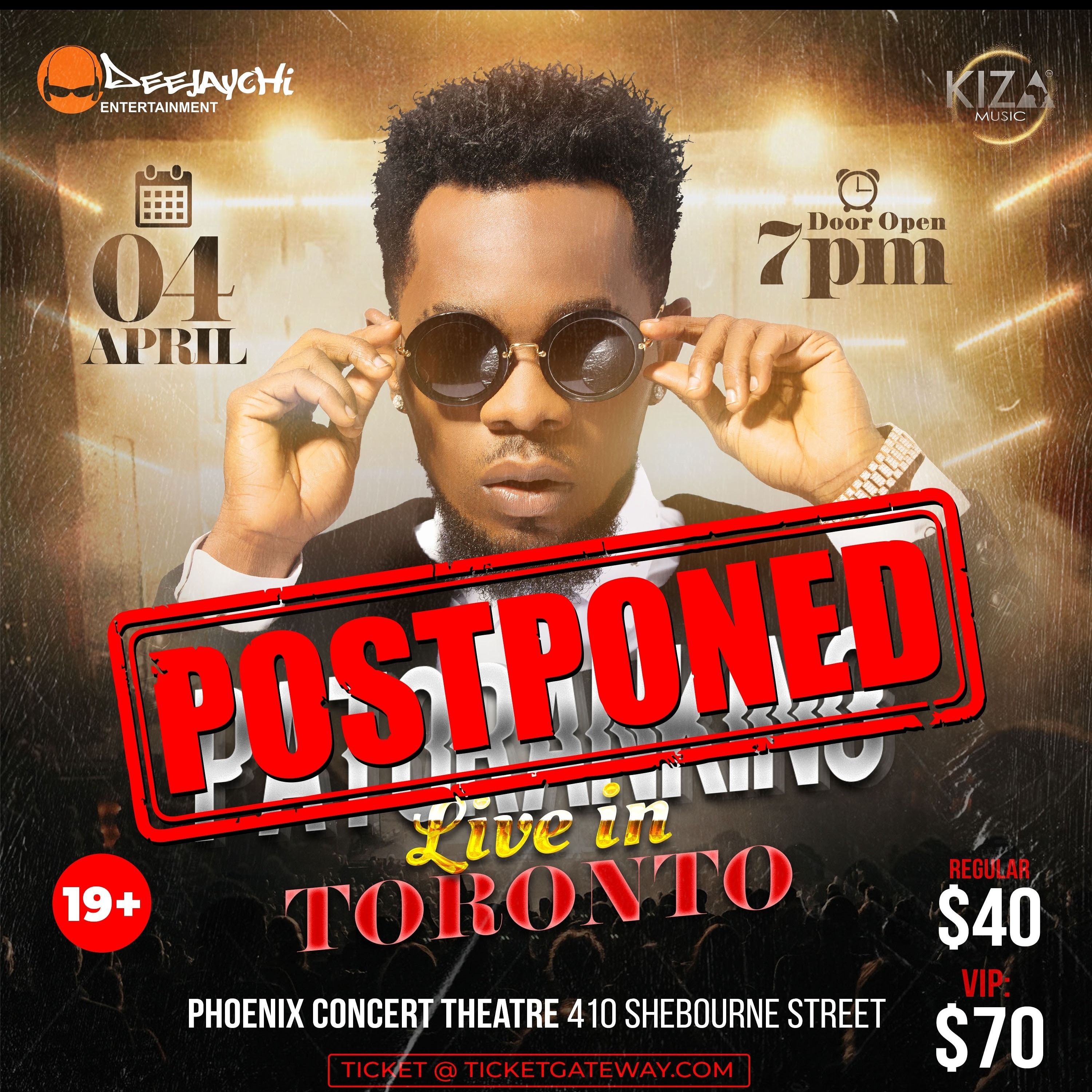 Patoranking Live Toronto