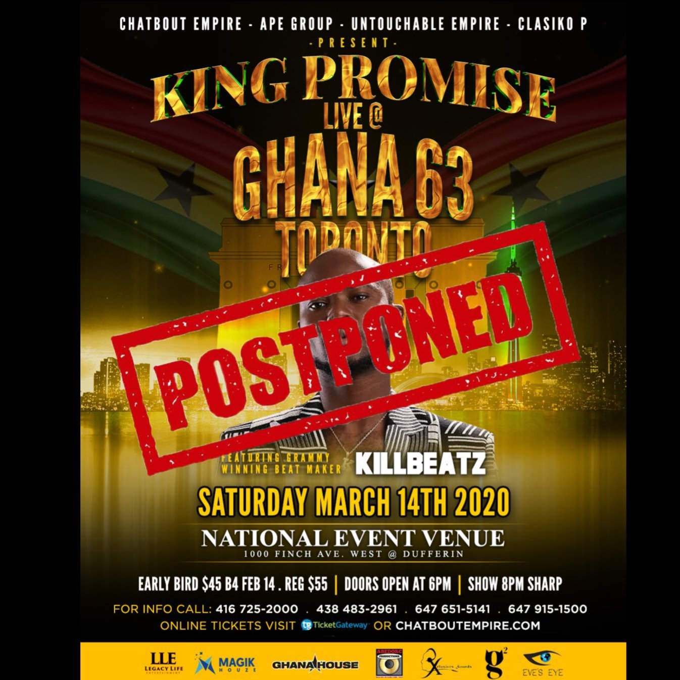 GHANA @ 63 TORONTO AS PROMISED CONCERT