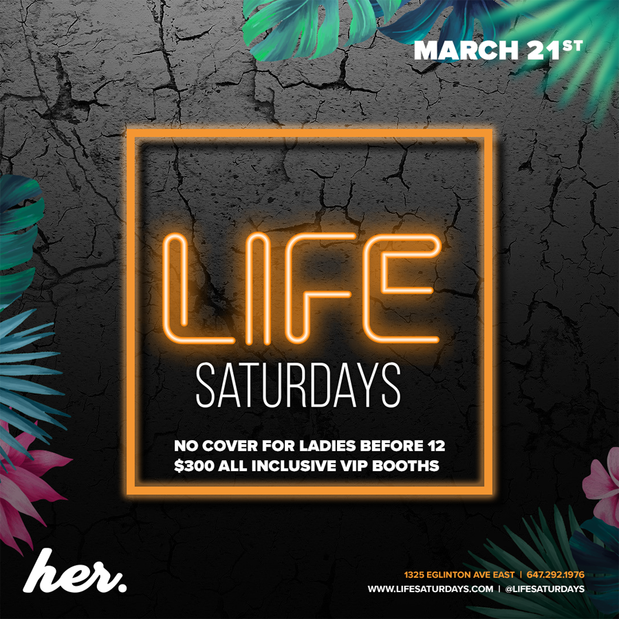 Life Saturdays - Each & Ever Saturday