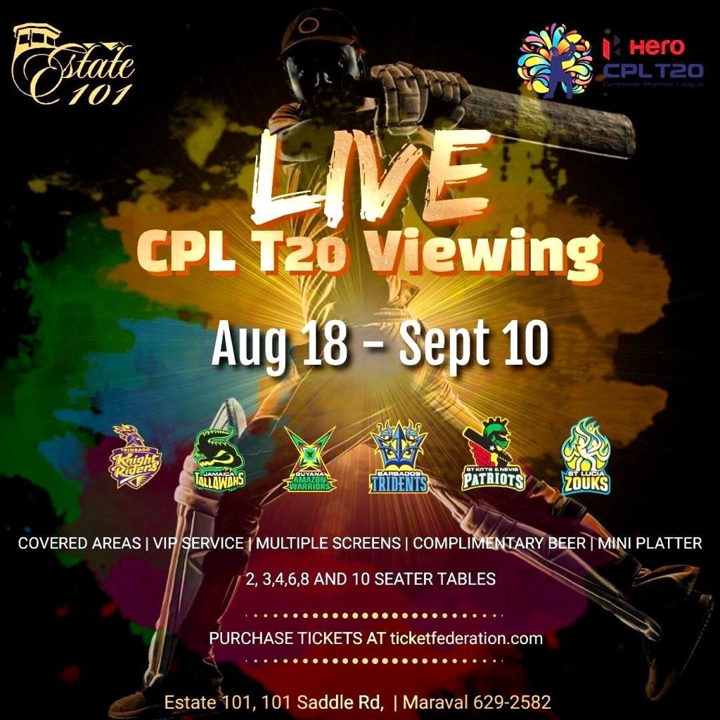 CPL T20 Viewing Estate 101