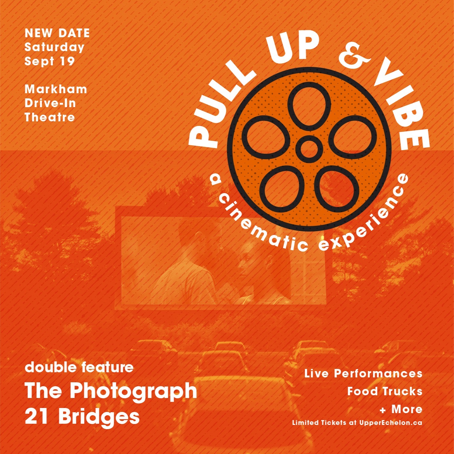 Pull Up & Vibe | A Cinematic Experience at the Drive In (NEW DATE!)