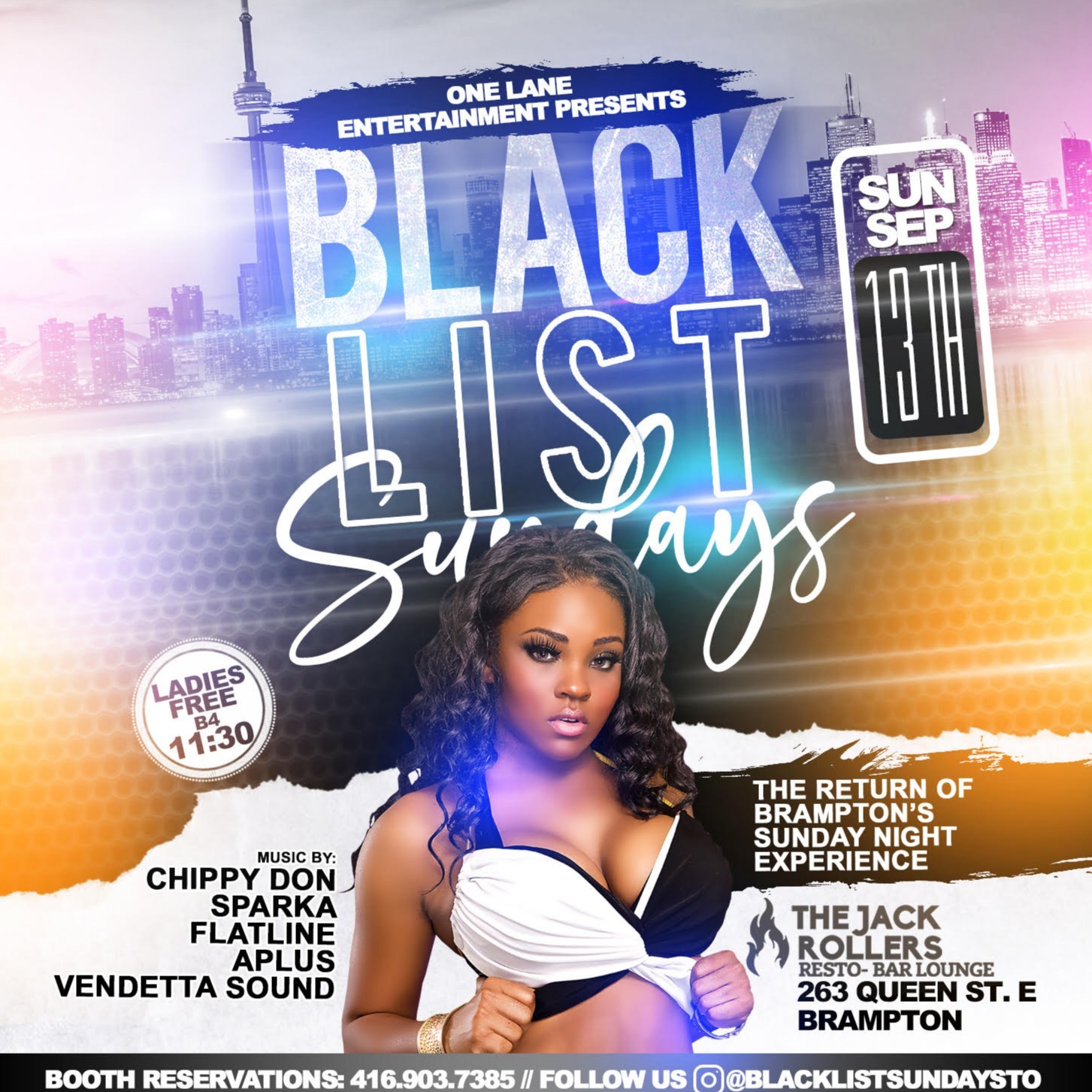 Blacklist Sundays