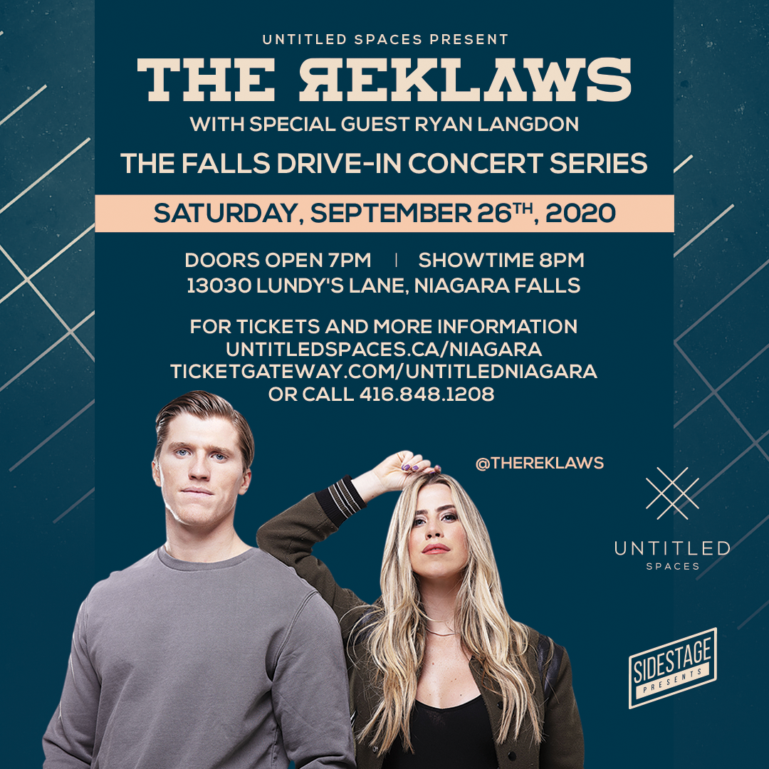 The Reklaws And Ryan Langdon At The Falls Drive-in - Saturday Sept 26 