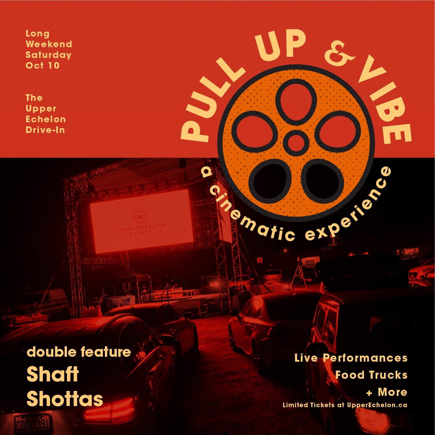 Pull Up & Vibe | Drive-In Experience - Long Weekend Saturday