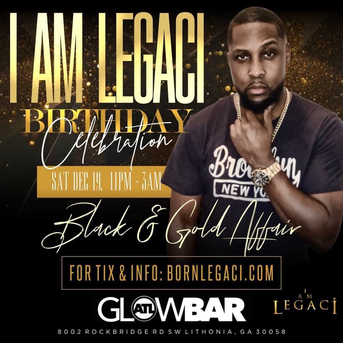 Big Birthday Celebration For I Am Legaci | Black And Gold Affair 
