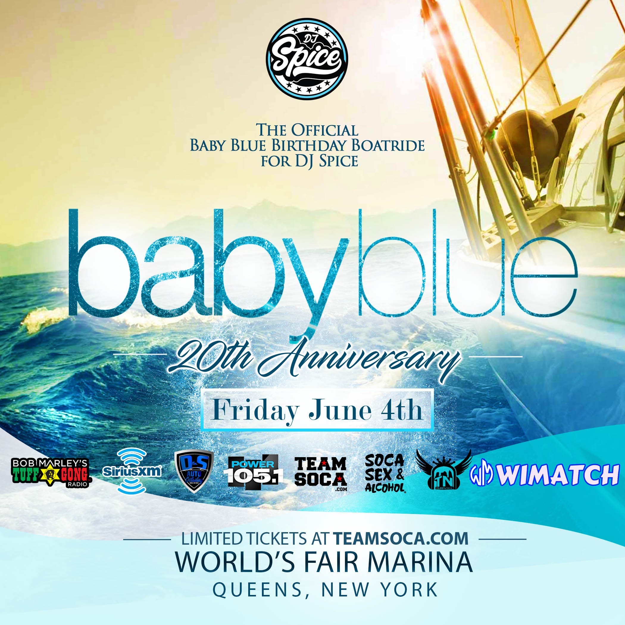 The Official DJ Spice Birthday Boatride - 20th Anniversary