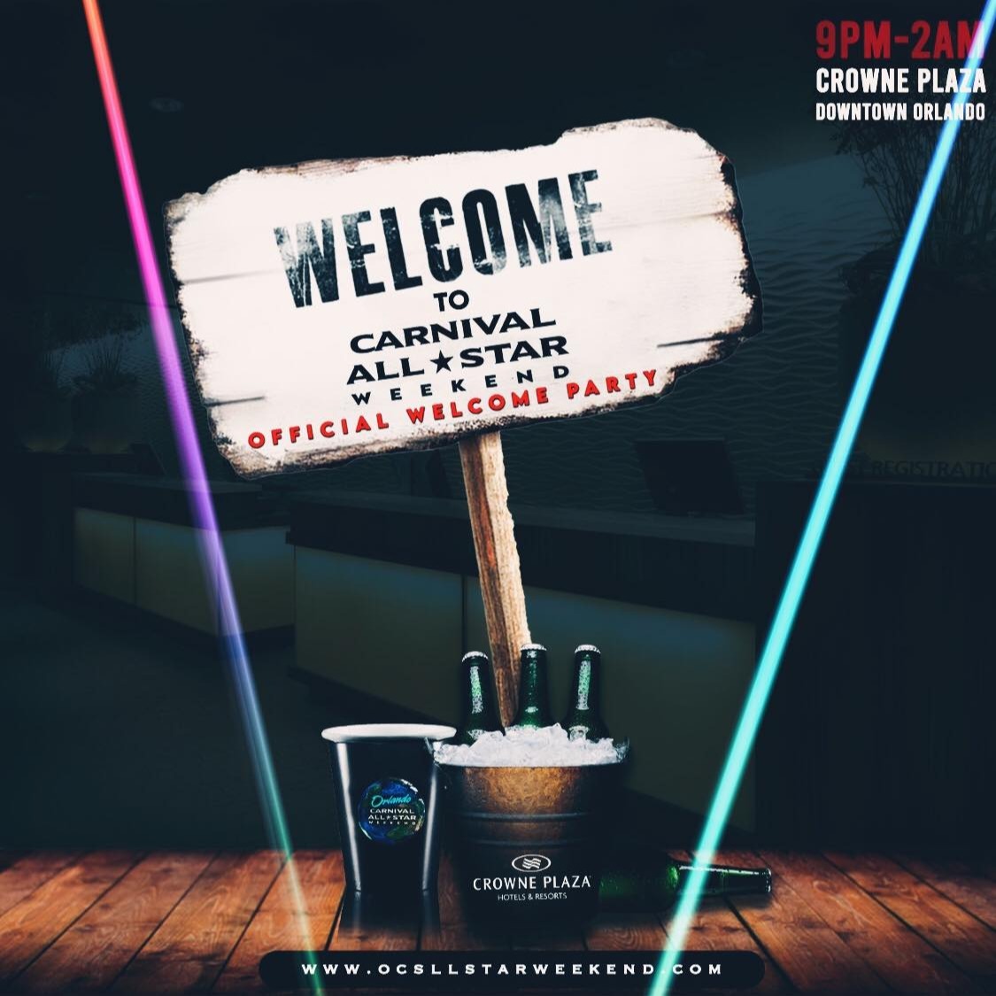 WELCOME PARTY