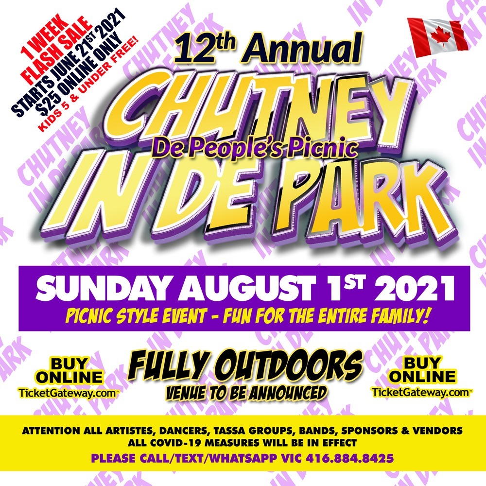 Chutney In De Park - De People's Picnic