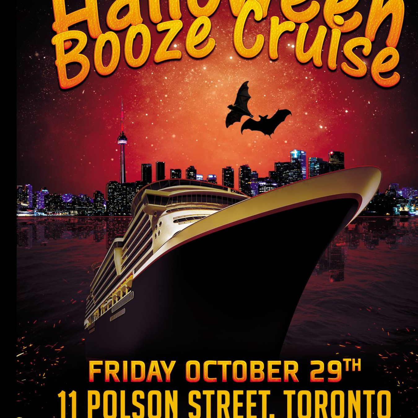 Halloween Hangover Booze Cruise Toronto 2019 Tickets 02 Nov Empress