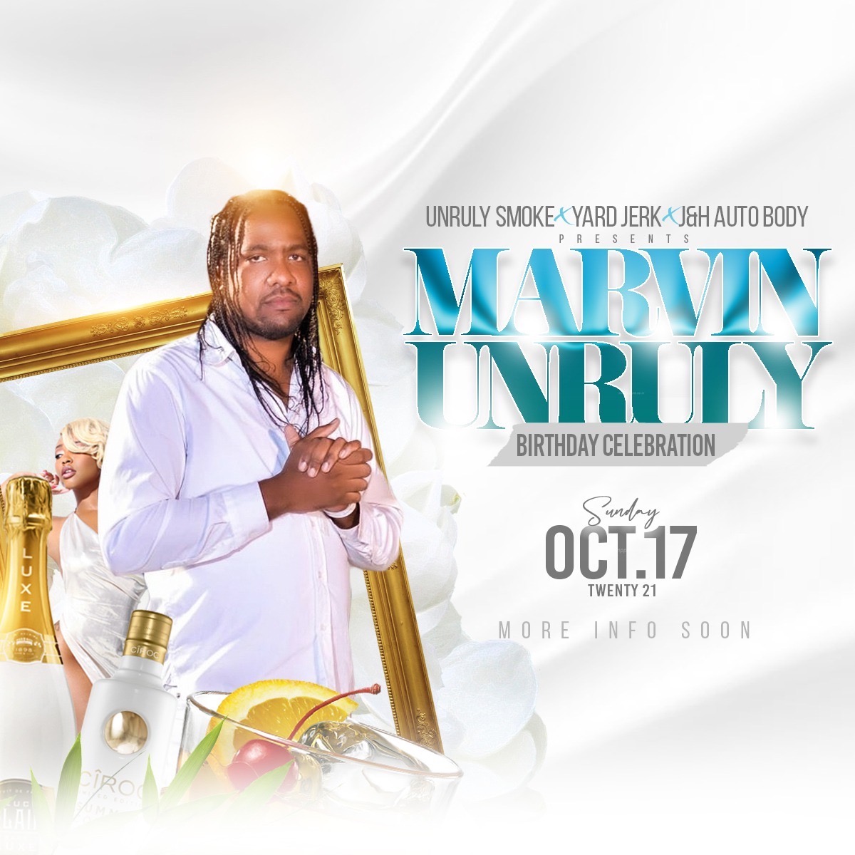 Marvin Unruly BDay Bash