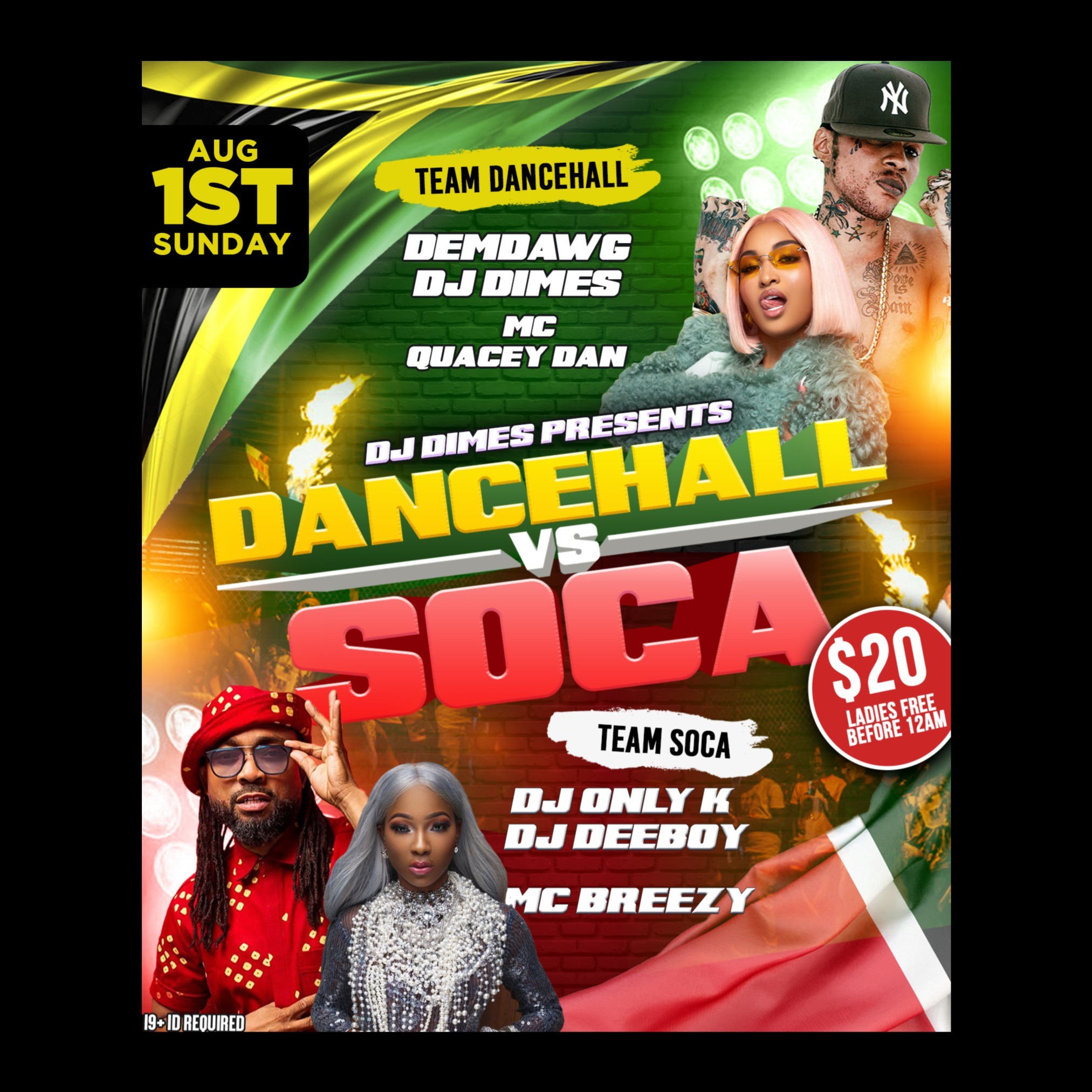 DANCEHALL VS SOCA [CARIBANA SUNDAY]