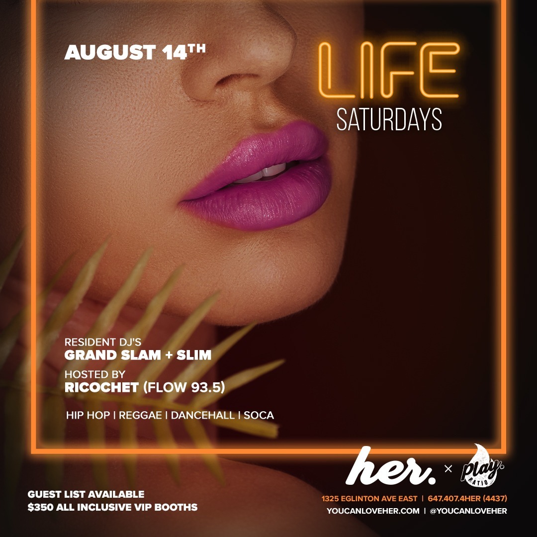 Life Saturdays Inside Her | August 14th
