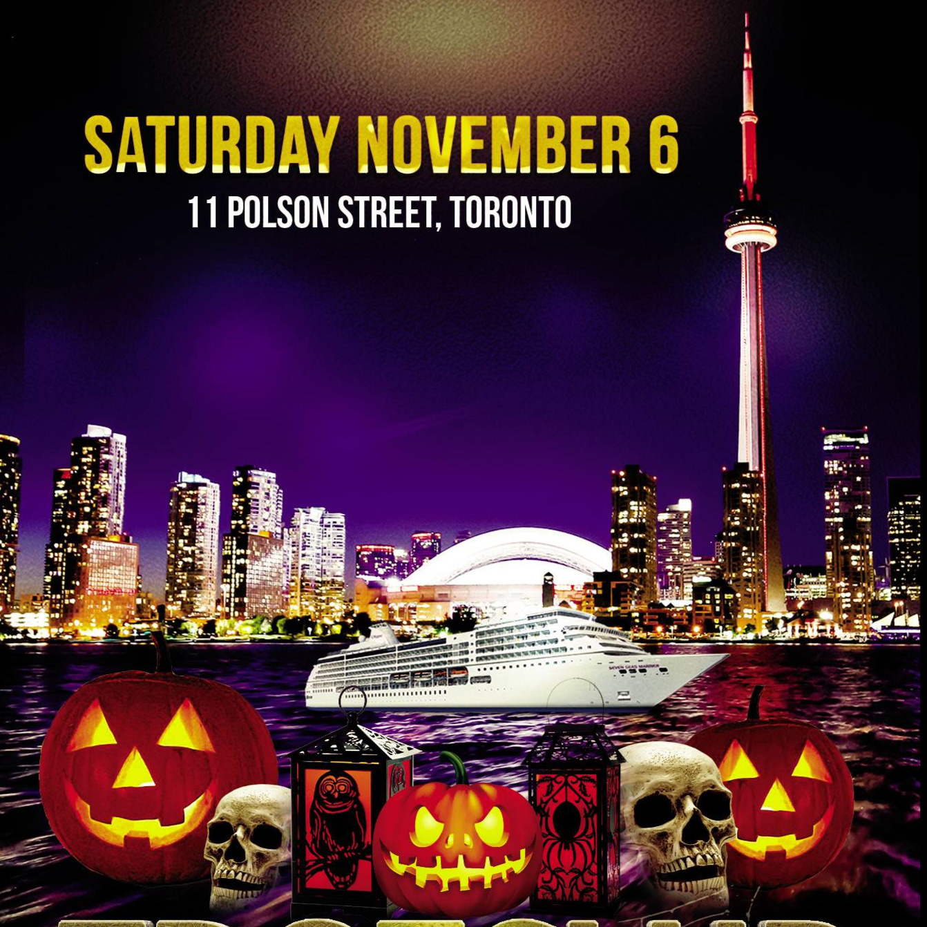 Halloween Hangover Booze Cruise event