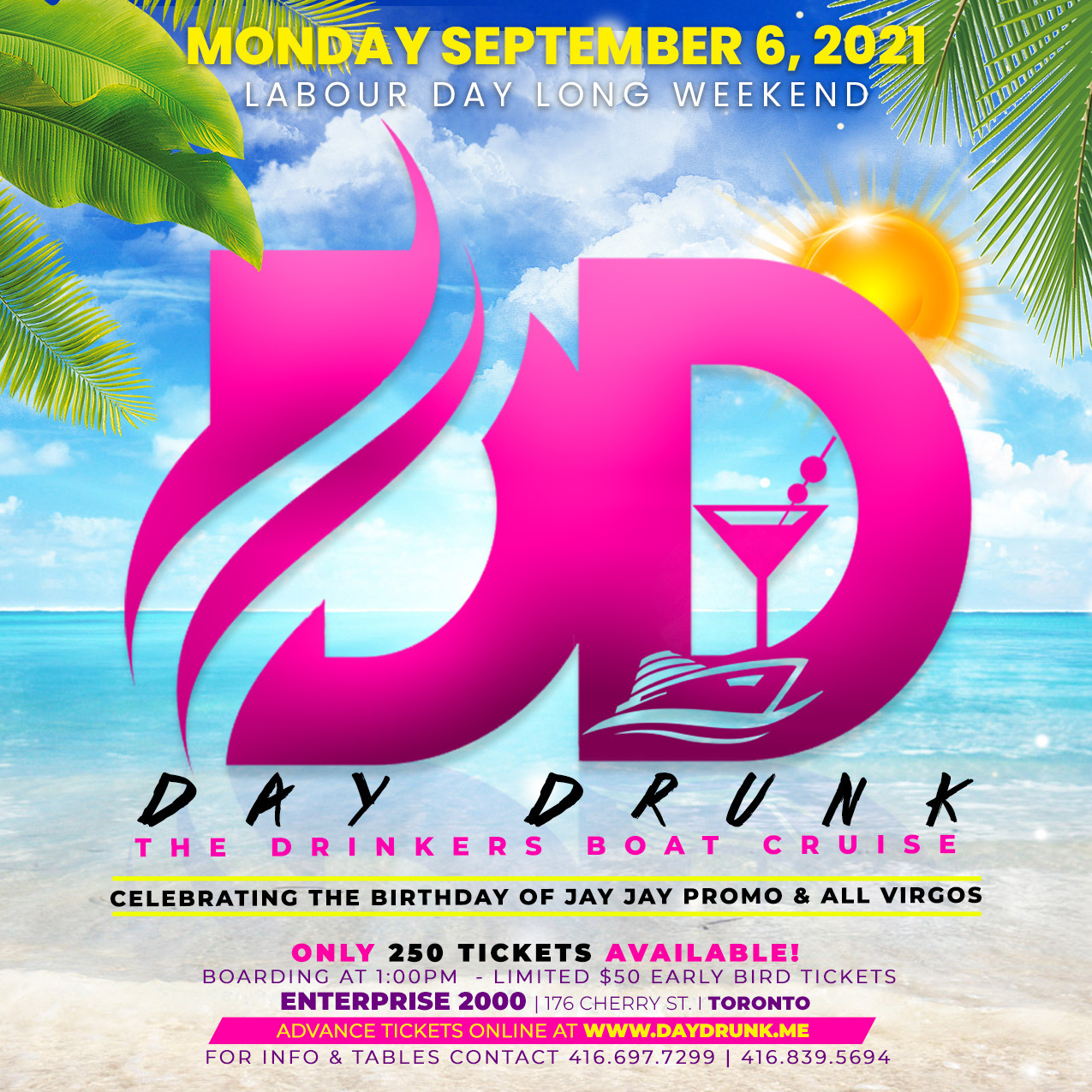 DAY DRUNK BOAT CRUISE