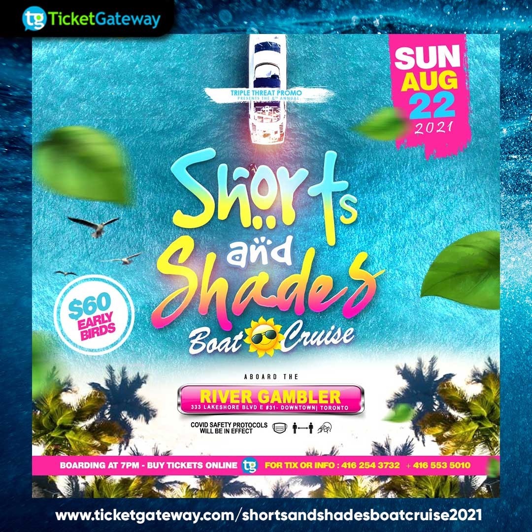 SHORTS AND SHADES BOAT CRUISE 2021