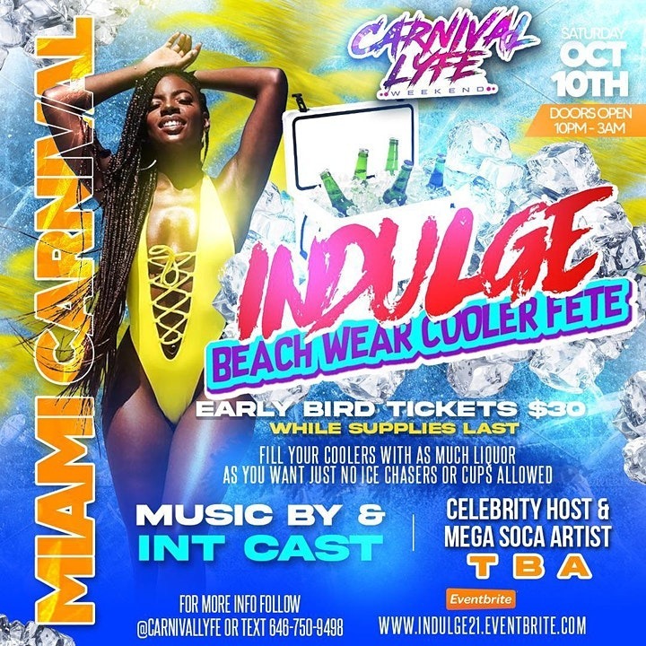EVENT #6 - INDULGE 