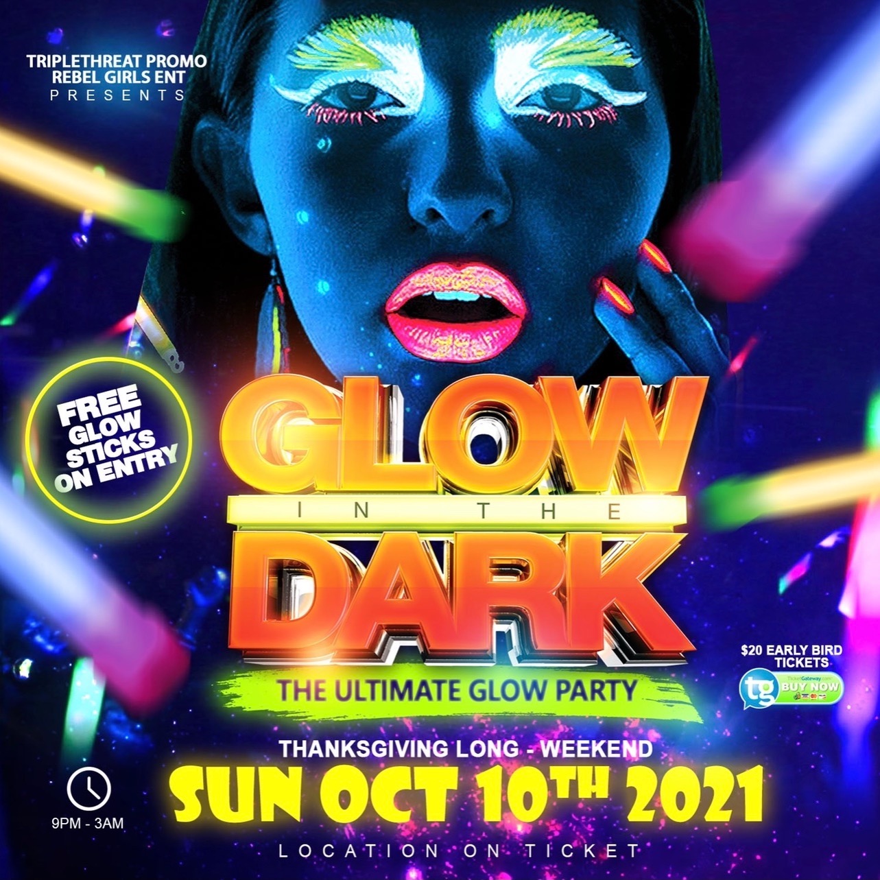 Glow In The Dark Party 