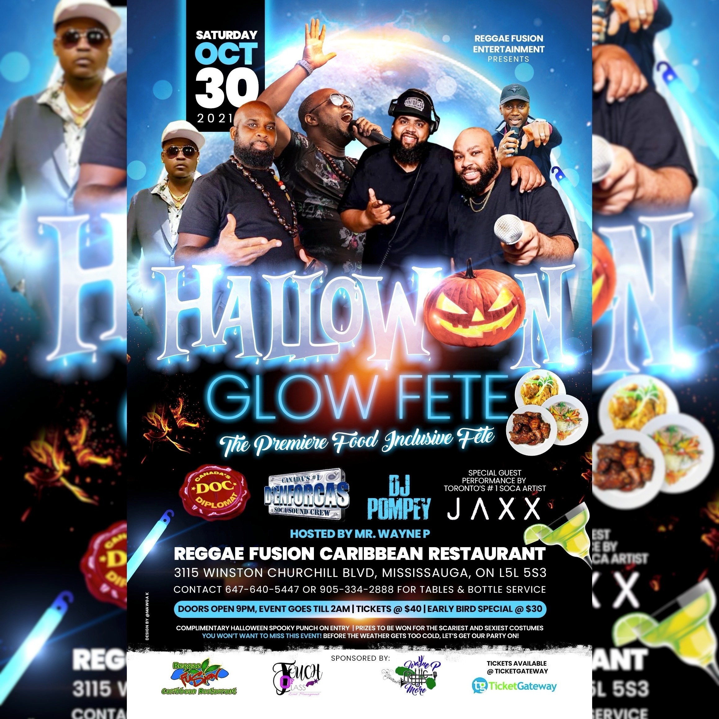 Halloween Glow Fete - The Premier Food Inclusive Fete 